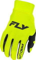 Rukavice Pro Lite Fly Racing - USA 2026 (hi-vis/černá)