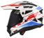 Přilba PIONEER II NAMIB White Blue Red LS2