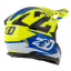 Motokrosová přilba junior ZED X1.9 (modrá/žlutá fluo/černá/bílá) - Velikost přilby: YL