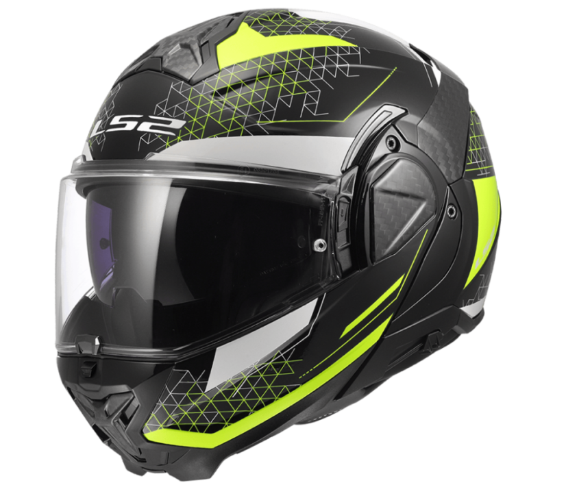 Překlápěcí přilba ADVANT II ASTRAL H-V YELLOW LS2