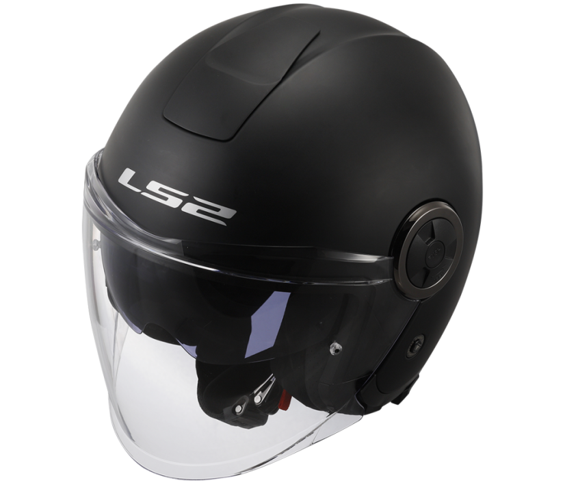 Přilba CLASSY SOLID Matt Black LS2