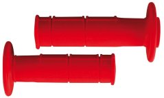 Gripy RACING (měkké), RTECH (červené/pár/délka 116 mm)