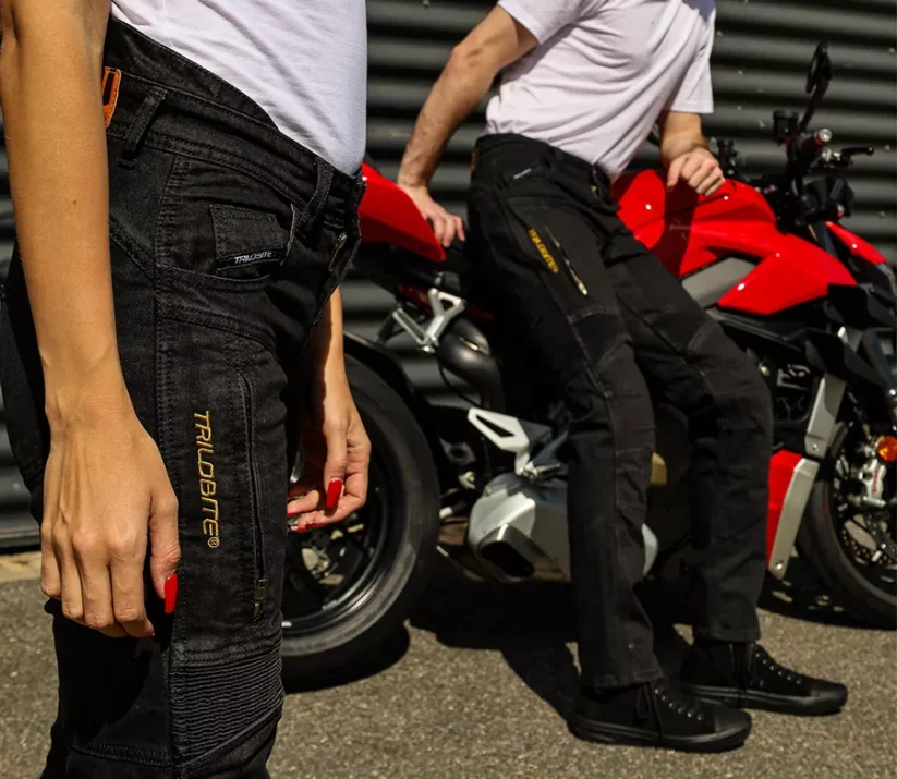 Dámské džíny Trilobite Parado doublelayer AAA slim fit black level 2