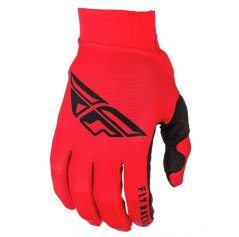 RUKAVICE PRO LITE 2021 FLY RACING (ČERVENÁ  ČERNÁ) - pánské