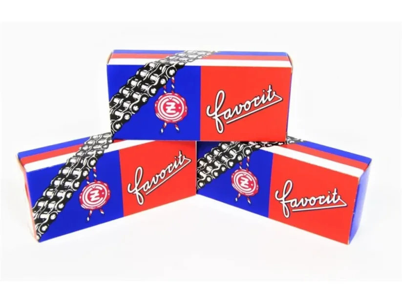 Řetěz ČZ 3/8 x 3/8 64. článků JAWA 350