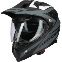 Enduro přilba ASTONE CROSSMAX OURAGAN (šedá tmavá mat.)
