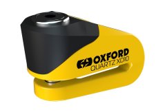 ZÁMEK KOTOUČOVÉ BRZDY QUARTZ XD10, OXFORD (ŽLUTÝČERNÝ, PRŮMĚR ČEPU 10 MM)