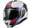 Překlápěcí přilba Advant II TRIPLE Gloss White Blue Red - Velikost: L