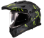 Přilba PIONEER II CRAZY M.Black H-V Yell LS2