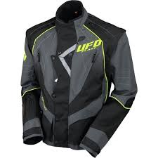 Pánská textilní bunda UFO Sierra černo/zelená