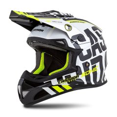 Motokrosová přilba CROSS CUP SONIC, CASSIDA (ČERNÁ/BÍLÁ/ŽLUTÁ FLUO/ŠEDÁ) Motokrosová přilba CROSS CUP SONIC, CASSIDA (ČERNÁ/BÍLÁ/ŽLUTÁ FLUO/ŠEDÁ)