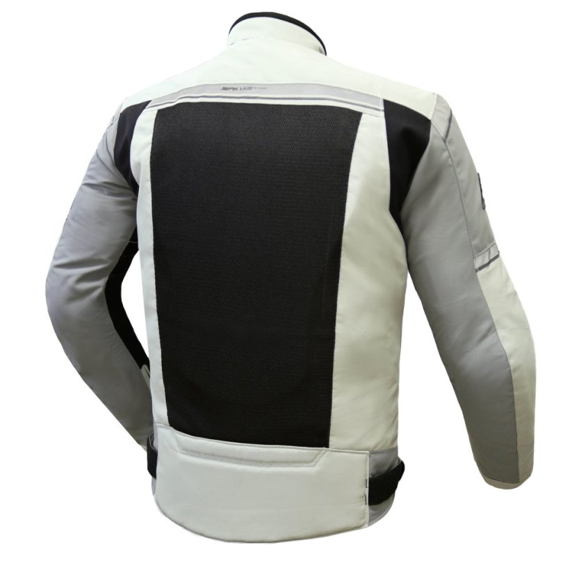 Pánská textilní moto bunda SPARK BREEZE grey - Velikost: XL
