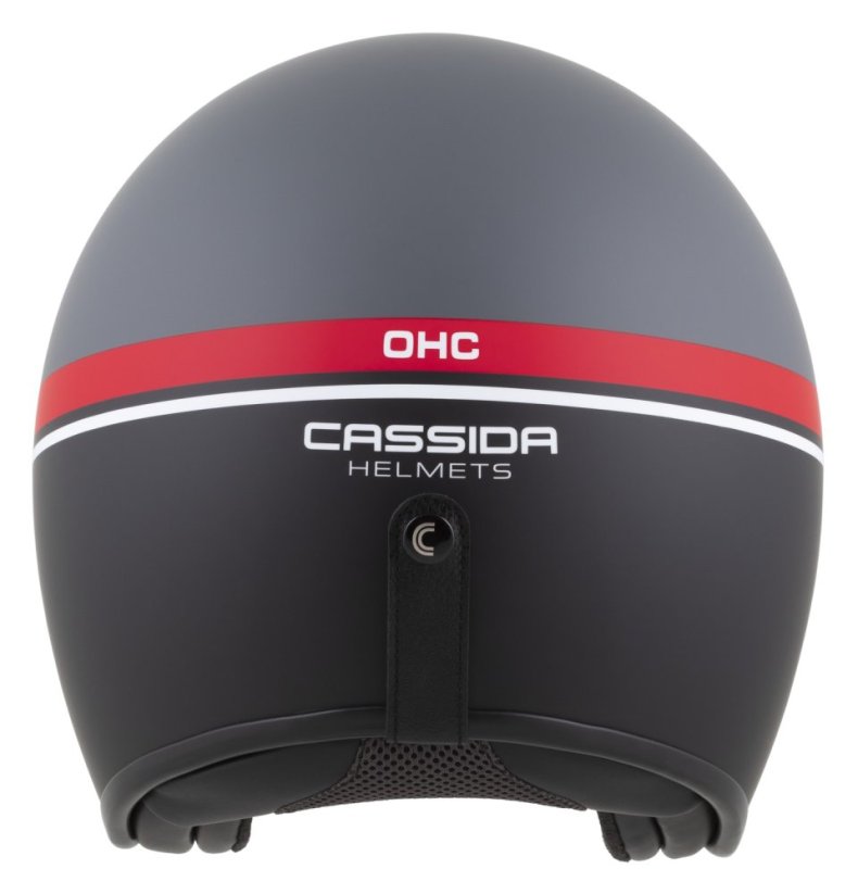 Otevřená přilba Oxygen 2.0 Jawa OHC, CASSIDA (šedá matná/červená/černá/bílá) 2026
