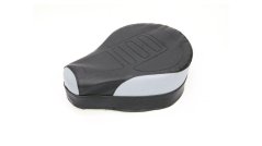 Potah sedla Babetta 210 na spony-černo/šedý