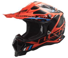 Přilba Subverter EVO STOMP Fluo Orange Black LS2 Přilba Subverter EVO STOMP Fluo Orange Black LS2