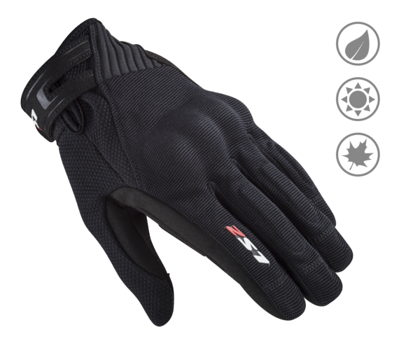 Textilní rukavice LS2 Dart II Lady Black