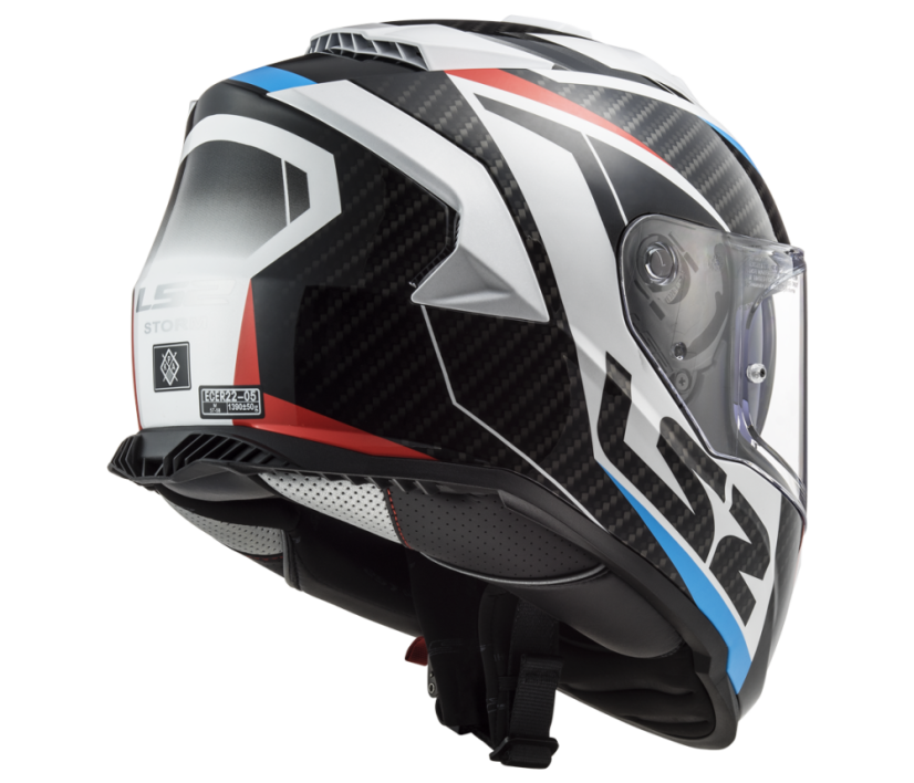 Přilba STORM II RACER Blue Red LS2