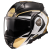 Překlápěcí přilba Advant X METRYK Black Gold LS2