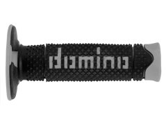 Gripy A260 (offroad), DOMINO (černo-šedé/pár/délka 120 mm)