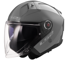 Přilba INFINITY II SOLID Nardo Grey LS2
