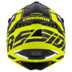 Motokrosová přilba Cassida Cross Pro 2 Contra (žlutá fluo/černá/šedá/bílá)