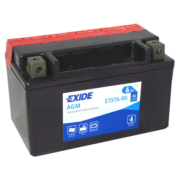Baterie Exide ETX7A-BS