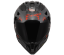 Přilba PIONEER II CRAZY Black Red LS2
