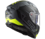 Přilba Vector II SPLITTER  Matt Titanium H-V Yellow LS2