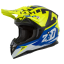 Motokrosová přilba junior ZED X1.9 (modrá/žlutá fluo/černá/bílá) - Velikost přilby: YL