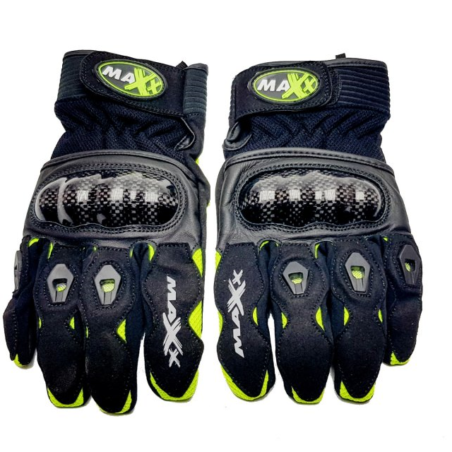 Rukavice MAXX - letní (blackfluo yellow)