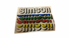 Nálepky Simson