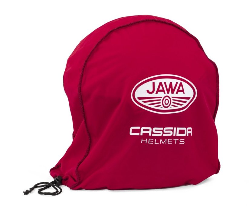 Otevřená přilba Oxygen 2.0 Jawa OHC, CASSIDA (šedá matná/červená/černá/bílá) 2026