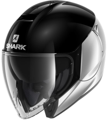 Otevřená přilba SHARK CITYCRUISER DUAL BLANK (SKS) vel.XS