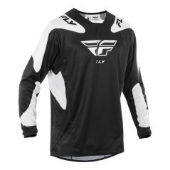 Motokrosový dres Fly Racing Kinetic Jersey bílá,černá