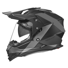 Enduro přilba NOX N312 BLOCK (černá/titanová mat.)