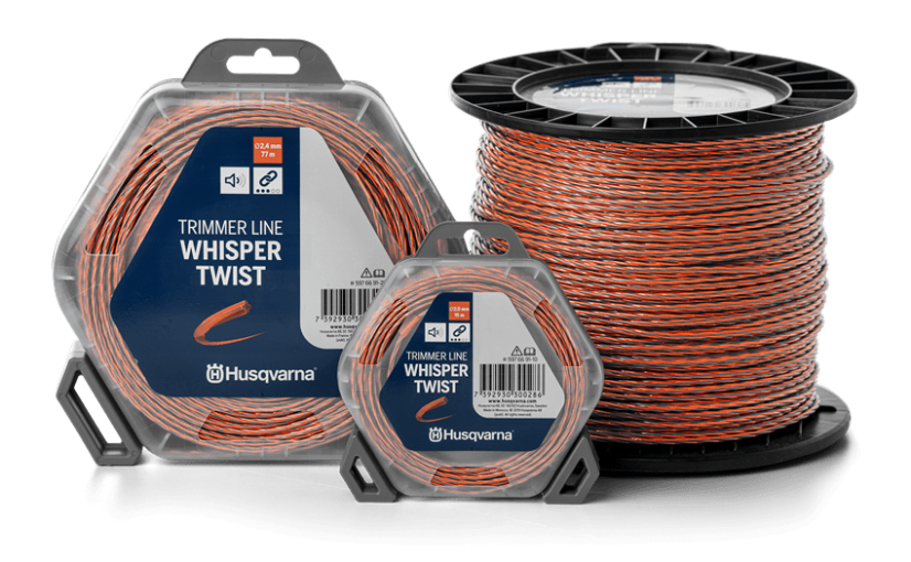 Vyžínací struna Husqvarna Whisper Twist - Rozměr struny: 3,0 mm x 48 m