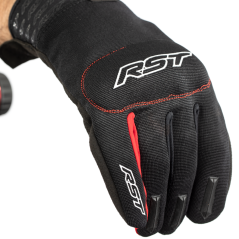 Textilní rukavice RST 102100 Rider CE Mens Glove/červené Textilní rukavice RST 102100 Rider CE Mens Glove/červené