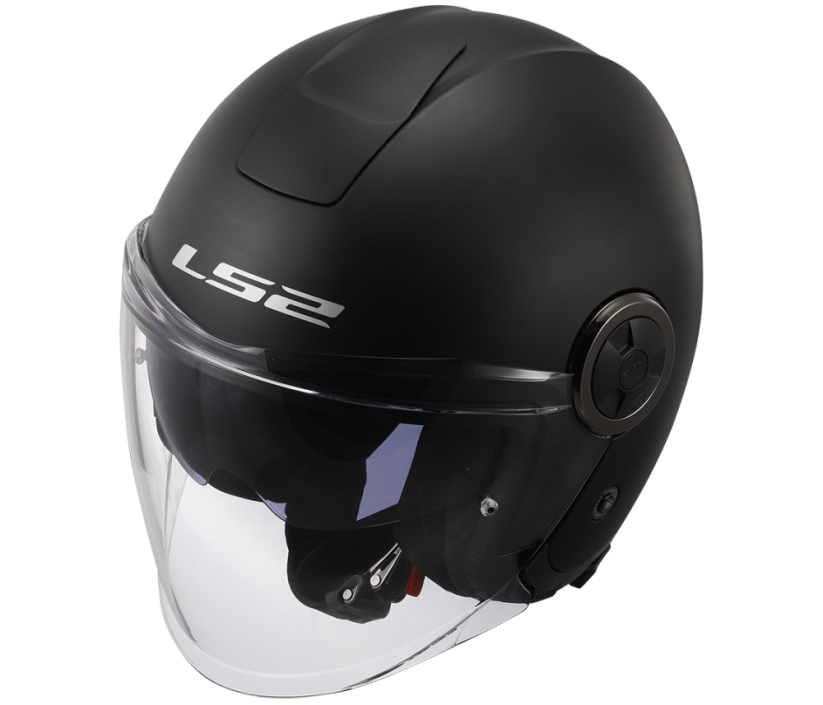 Přilba CLASSY SOLID Matt Black LS2