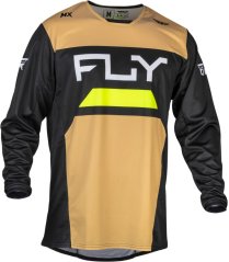 Motokrosový dres Fly Racing Reload Jersey okrová, černá