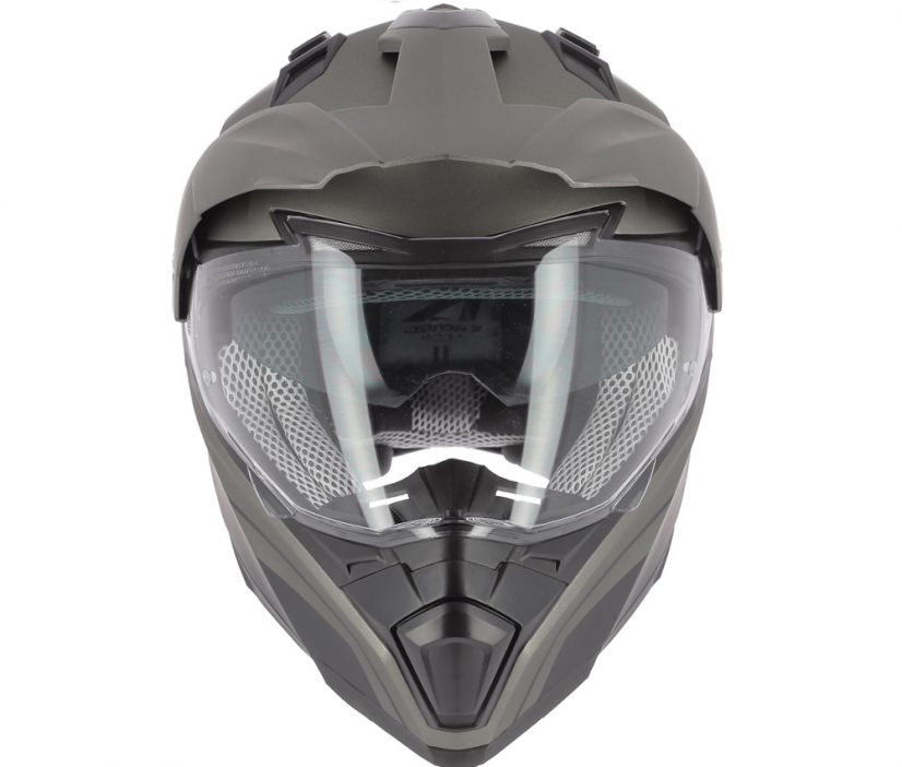 Enduro přilba ASTONE CROSSMAX SHAFT (titanová mat.)