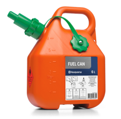 Kanystr na benzín Husqvarna 6 l, oranžový