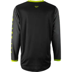 Motokrosový dres Fly Racing F-16 Jersey černá, šedá, žlutá