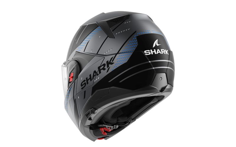 Překlopná přilba SHARK OXO RYDGER MAT (ABK)