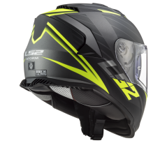 Přilba STORM II NERVE Matt Black H-V Yellow LS2 Přilba STORM II NERVE Matt Black H-V Yellow LS2