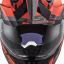 Přilba LS2 MX701 EXPLORER Spire Black Titanium Red
