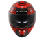 Přilba STORM II  TRACKER Black Red