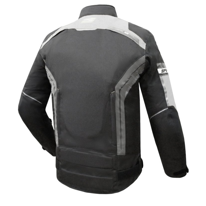 Pánská textilní bunda Spark Maverick grey - Velikost: 2XL