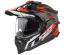LS2 MX701 Explorer Spire enduro přilba Black Titanium Red - Velikost: XL