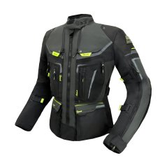 Dámská textilní moto bunda Spark Nevada fluo