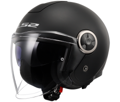 Přilba CLASSY SOLID Matt Black LS2